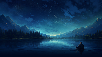 fishing_website_background illustration