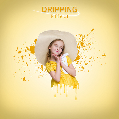 Dripping Effect Design app branding design graphic design illustration logo typography ui ux vector