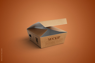 Snack Box Mockup box branding mockup