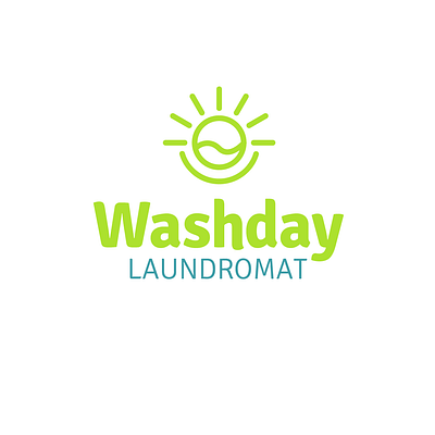 Washday Logo brand brand identity brandmark design graphic design icon identity logo logomark