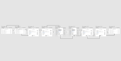 Google Maps Wireframe of an admin user flow design figma ui ux