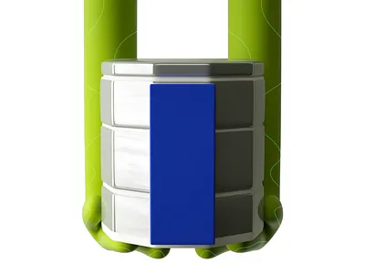 Fire in the KILN 3d burn c4d ceramic character color fire hands illustration kiln oven