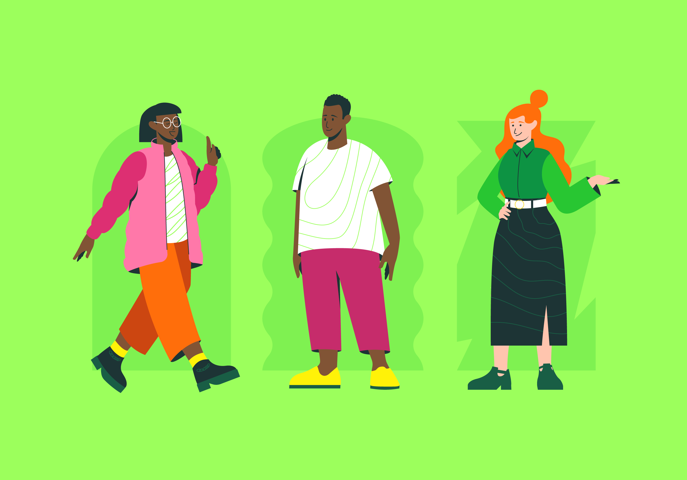 More character studies adobe illustrator branding character character design concept art design diversity fashion flat graphic design illustration illustrator inclusion people studies vector vector illustration