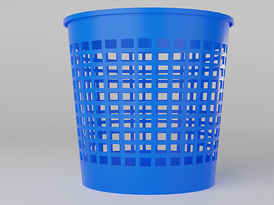 Plastic dustbin | Poubelle plastique | Blender 3d blender cycles dustbin eevee plastic plastique poubelle render rendu trash tuto tutorial