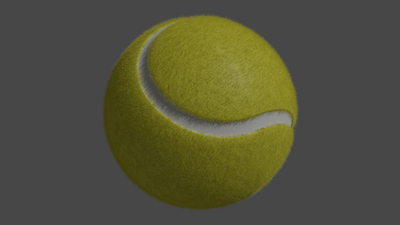 Ball tennis | Balles de tennis | Blender 3d asset ball balle blender cyles eevee free render rendu sport tennis tuto tutorial youtube