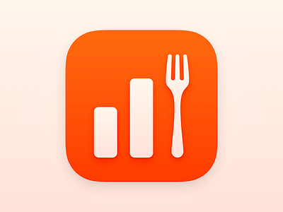 FoodNoms iOS App Icon app icon app icon design foodnoms icon design ios app icon