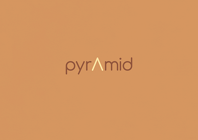 Pyramid | Typographical Poster egypt graphics illustration minimal poster pyramid shape simple text typography