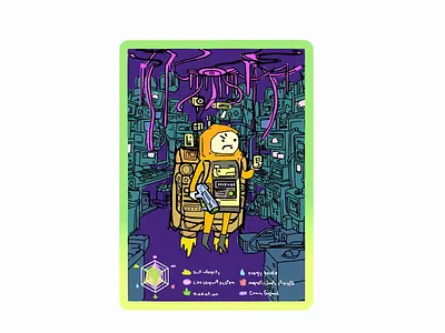 Event Horizon card 3d animation graphic design motion graphics