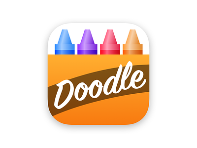 Doodle Default Icon app icon doodle drawing ios