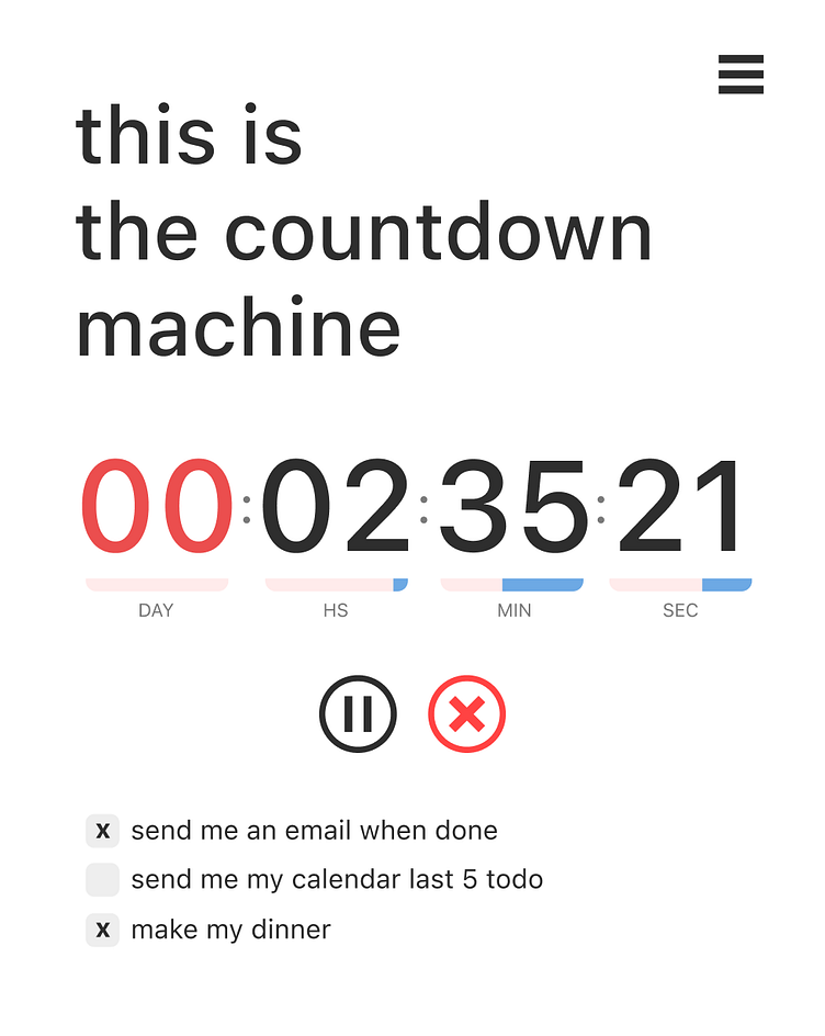 Day 14 Countdown Timer 100 Daily Challenge UX/UI by Javier on Dribbble