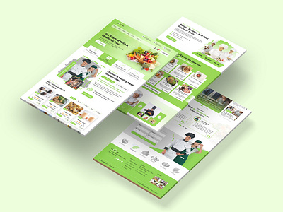 Food And Restaurant Website Design figma to html