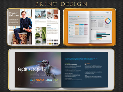 Print Design ( Catalog, Brochure, Annual Report ) brochure design catalog design graphic design print design