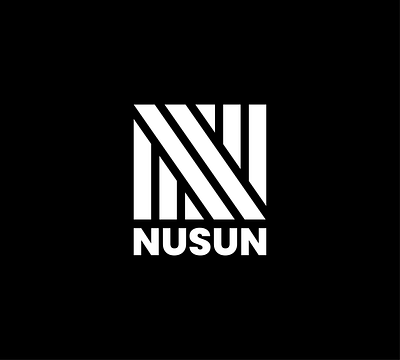 nusun branding design graphic design logo logotipo typography