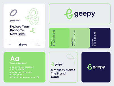 geepy - Logo Design Concept brand identity branding clean concept connection creative design designer portfolio digital letter g logo logo designer modern money pay payment platform service simple unique