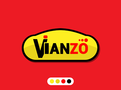 VIANZO LOGO branding company creative logo design graphic design logo social media sparepart vector