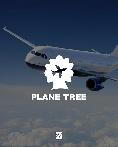 Plane Tree Logo branding design graphic design icon logo logo pesawat logos logotype pesawat plane plane tree logo simple logo symbols templates tree ui vector