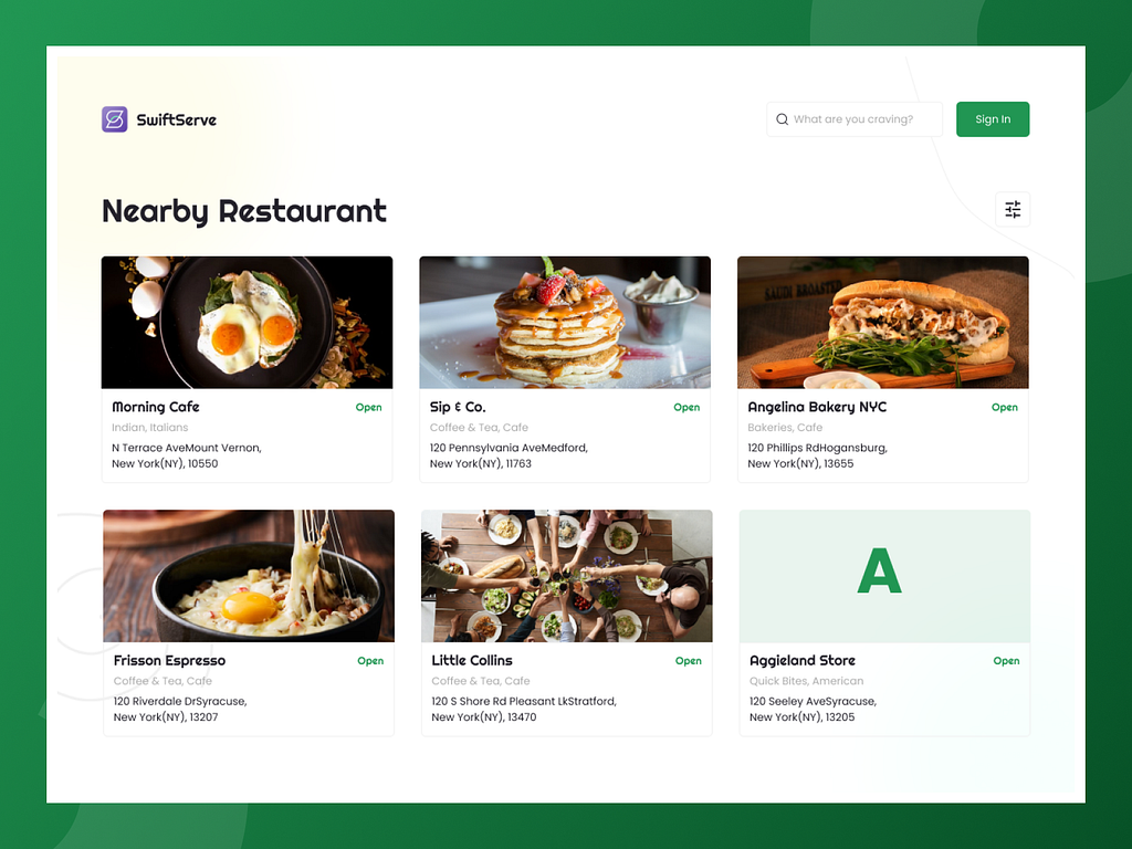 Website Food By Trupti Mandani On Dribbble