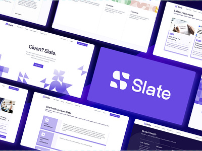 Slate Branding & Webflow Case Study brand design brand identity branddesign branding inspiration clean brand clean website cleaning agency cleaning business cleaning company cleaning service company cleaning services figma logo professional cleaning ui uiux design web design webflow website development