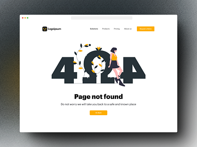 404 Error Page 404 design errorpage figma ui uiux