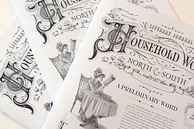 The Household Words X Svetlana Molodchenko calligraphy design history lettering publishing