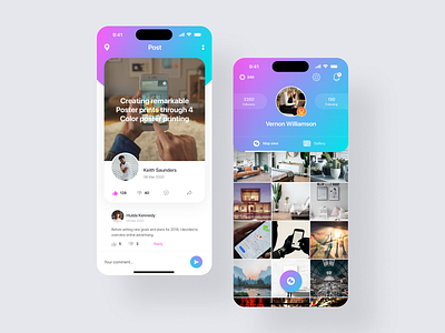 Mobile App Design by uixdesign on Dribbble