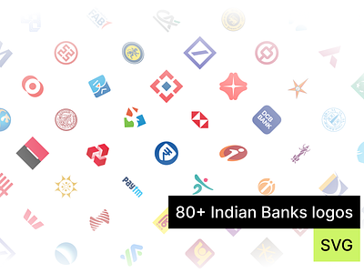 Indian Banks SVG Logos - Figma resource amex bank bank logo citi hdfc icici india indian banks logo sbi