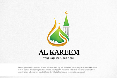 Al Kareem (Islamic) logo Template highqualitydesign