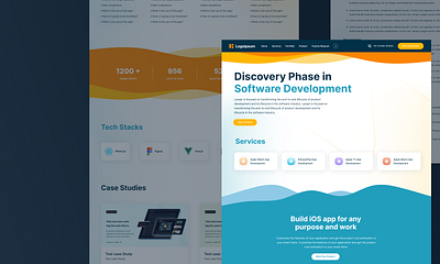 IT Services - Landing Page ux