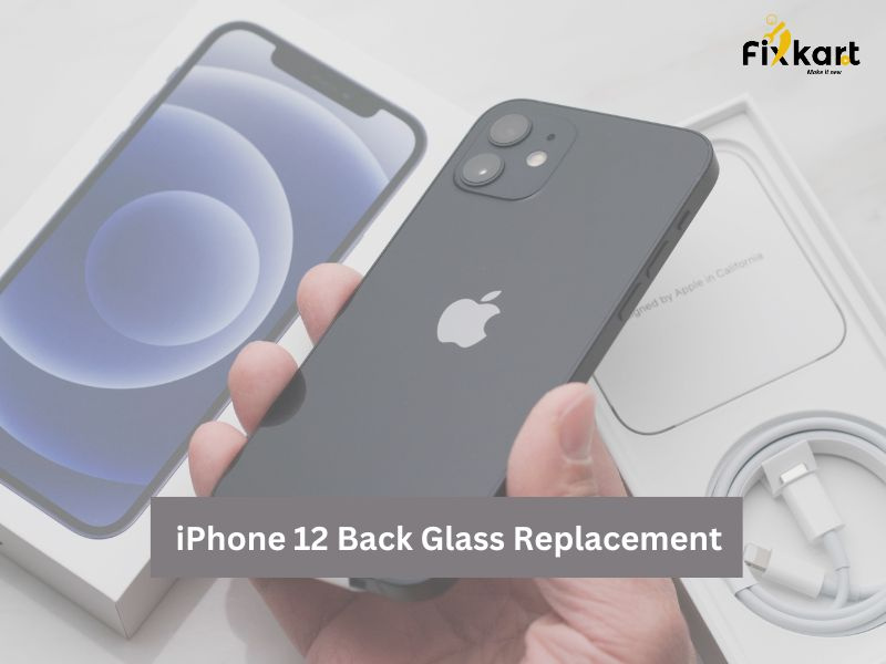 iPhone 12 back glass replacement by FixKart on Dribbble