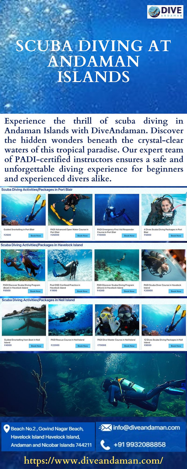 Exclusive Scuba Diving At Andaman Islands by Dive Andaman on Dribbble