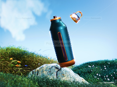 Smart Bottle 3d 3dart 3ddesign 3dmodel animation b3d blender bottle c4d environment hardsurface industrial modeling pooyadesign pooyasetayesh pooyast realistic render smart smart bottle