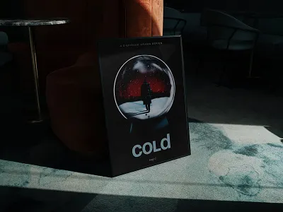COLD poster art direction cold design graphic design illustration key visual layout poster poster design