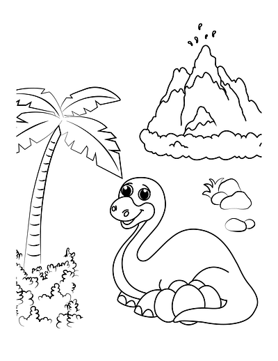 Dinosaur-Coloring-Book-for-Kids-2 dog coloring pages