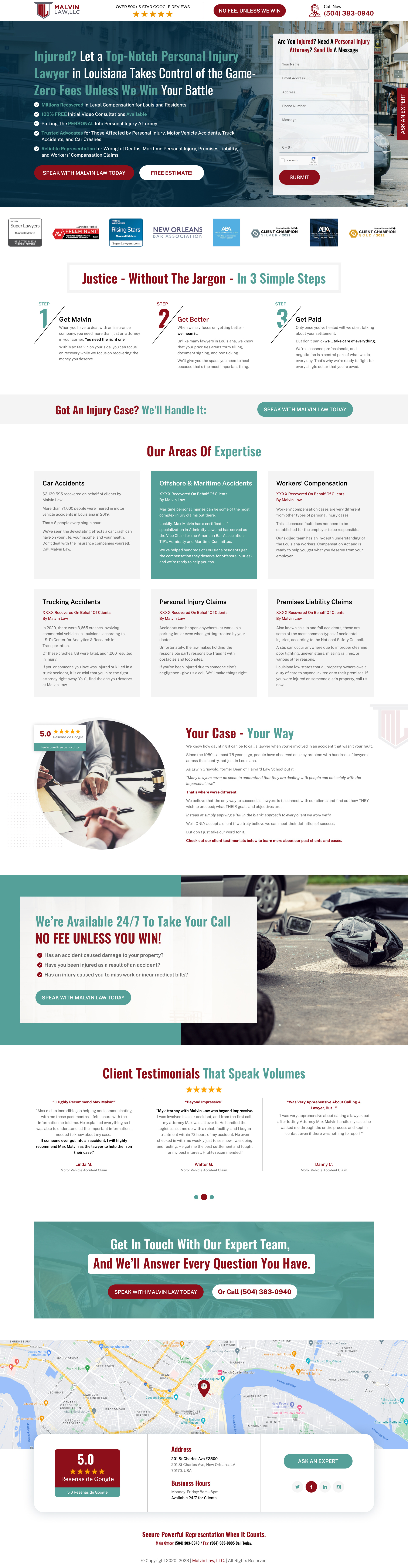 *MalvinLaw*LLC* branding design graphic design illustration logo typography ui ux