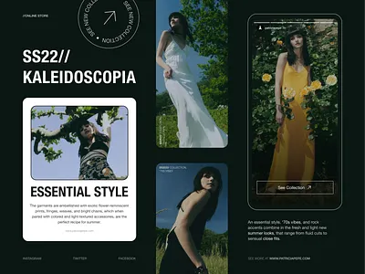Online fashion store ☀️ | Hyperactive branding clothes store design e commerce fashion gallery hero section hyperactive interfaces online strore pdp product design typograhpy ui usability ux web design