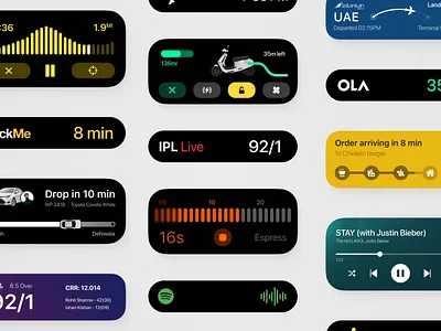 Dynamic Island App Notifications app ui appnotifications dynamic island ios ui iphone iphonedesign notification ui uiuxdesign userexperience