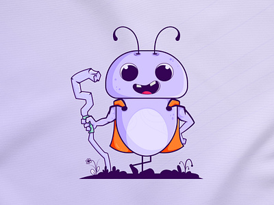 2d Insects Cartoon Character Illustration 2dcartoon 2dcharacter 2dillustration cartoon illustration character childern illustration conceptart design graphic design illustration minilalist cartoon character old insects character ui vector