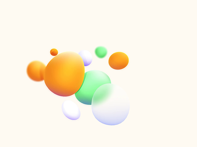 3D Blobs 3d 3d design animation blobs graphic design motion graphics spline visual