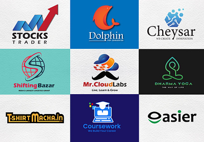 Logo Designs / Branding 3d branding graphic design logo