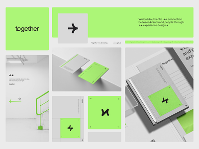 Together - Digital Agency branding branding design graphic design illustration logo typography ui vector