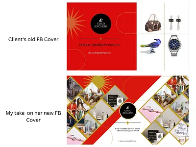 Client's New Facebook Cover Photo Design banner branding canva content creation content creator cover photo design facebook fb graphic design layout layout design logo meta social media template