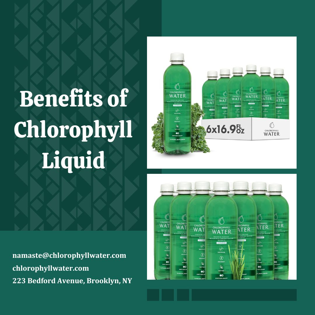 Benefits of Chlorophyll Liquid by Chlorophyll Water on Dribbble