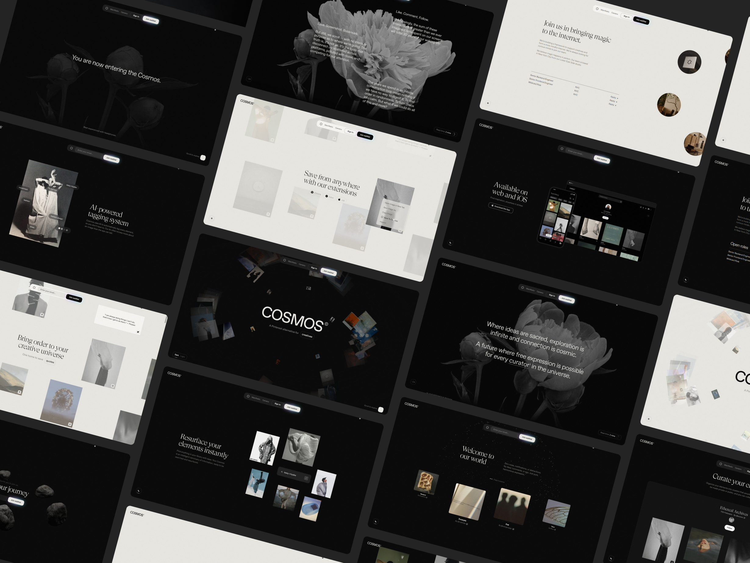 Cosmos Screens