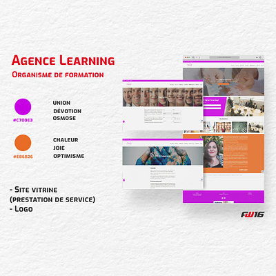 Agence Learning site web