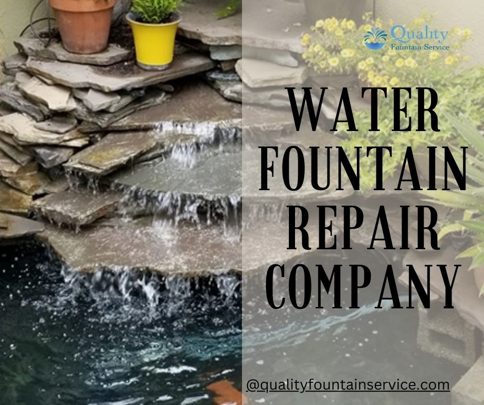 Water Fountain Repair Company by Qualityfountain Service on Dribbble