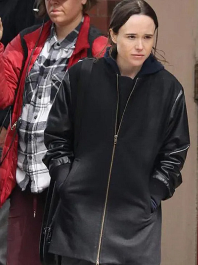 Ellen Page The Umbrella Academy Black Jacket jacket