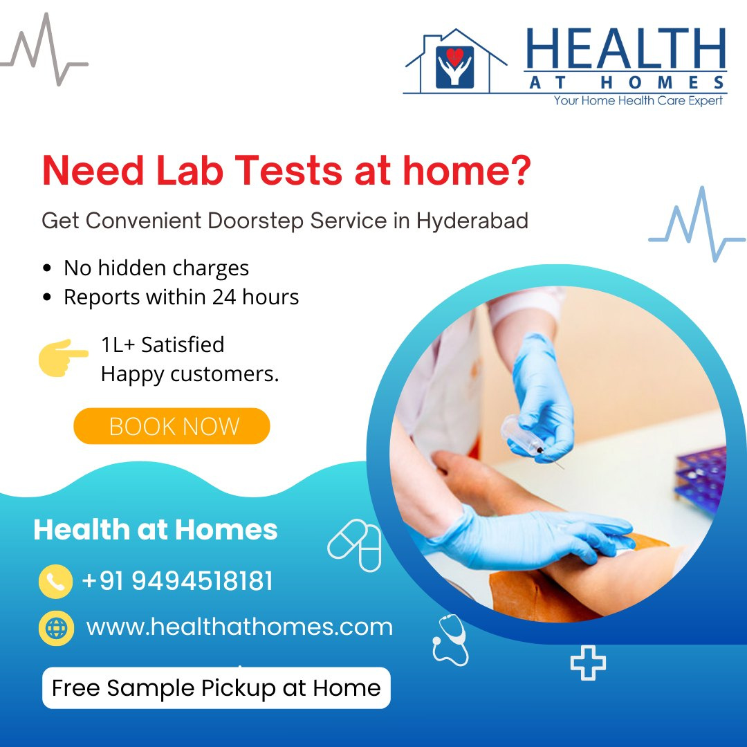 Lab Tests at home in Hyderabad by jai on Dribbble