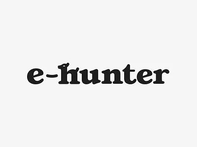 e-hunter branding cat dog logo logotype modern pets petshop simplelogo vector