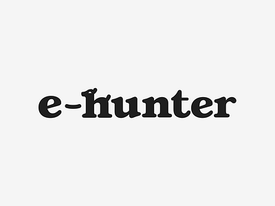 e-hunter branding cat dog logo logotype modern pets petshop simplelogo vector