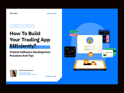 How To Build Your Trading App Efficiently? app article blog cryptocurrencies design experts guide interface trading stocks ui uiux ux